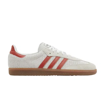 ADIDAS ORIGINALS SAMBA OG 'CRYSTAL WHITE PRELOVED RED'