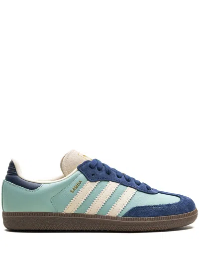 ADIDAS ORIGINALS SAMBA OG "HAZY GREEN" SNEAKERS