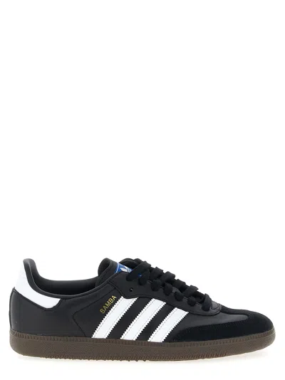 ADIDAS ORIGINALS SAMBA OG SNEAKERS BLACK