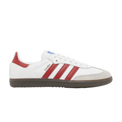 ADIDAS ORIGINALS SAMBA OG 'WHITE SCARLET'