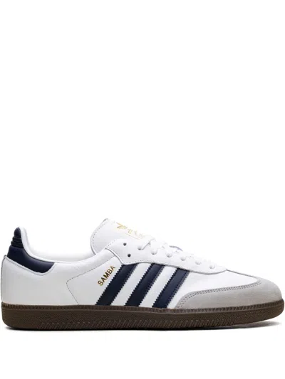ADIDAS ORIGINALS SAMBA OG "WHITE/NAVY/GUM" SNEAKERS