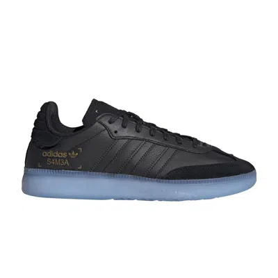 ADIDAS ORIGINALS SAMBA RM 'BLACK SHOCK CYAN'