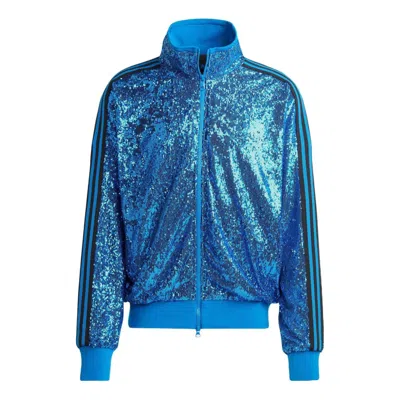 ADIDAS ORIGINALS adidas originals Sequin Track Jacket 'Blue'