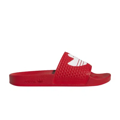 ADIDAS ORIGINALS SHMOOFOIL SLIDE 'SCARLET'
