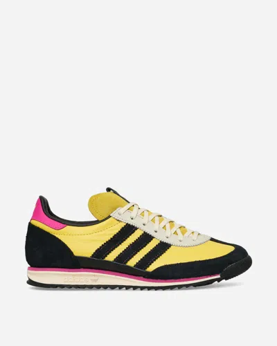 ADIDAS ORIGINALS SL 72 OG SNEAKERS YELLOW / CORE BLACK / SEMI LUCID FUCHSIA