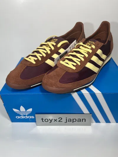 ADIDAS ORIGINALS ADIDAS ORIGINALS SL72 OG IE3425 MAROON/ALMOST YELLOW/ BROWN WMNS [US6-13]