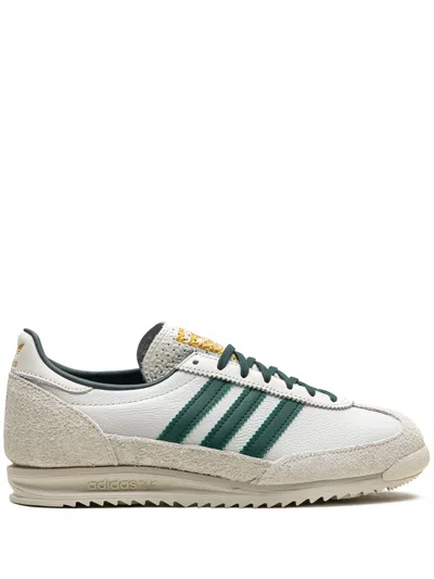 ADIDAS ORIGINALS SL72 OG "OFF WHITE COLLEGIATE GREEN" SNEAKERS