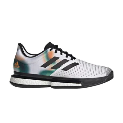 ADIDAS ORIGINALS SOLECOURT 'WHITE BLACK SILVER METALLIC'