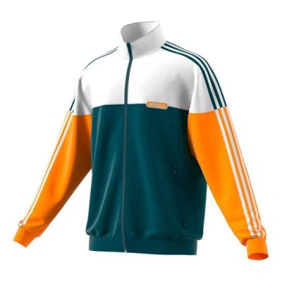 ADIDAS ORIGINALS adidas originals Split Firebird Colorblock Casual Sports Stand Collar Side Stripe Windproof Jacket Y