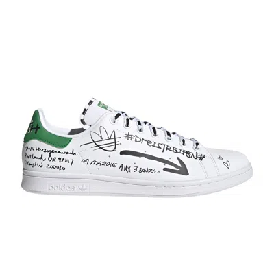 ADIDAS ORIGINALS STAN SMITH 'SHARPIE PACK - GRAFFITI WHITE GREEN'