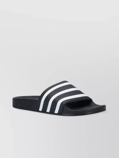 ADIDAS ORIGINALS STRIPED DETAIL HEELED SANDALS