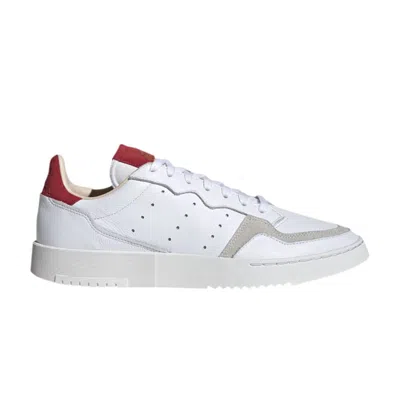 ADIDAS ORIGINALS SUPERCOURT 'WHITE SCARLET'