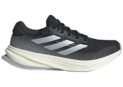 ADIDAS ORIGINALS SUPERNOVA RISE WIDE (WOMEN'S) SNEAKERS IN CORE BLACK/HALO SILVER/DASH GREY