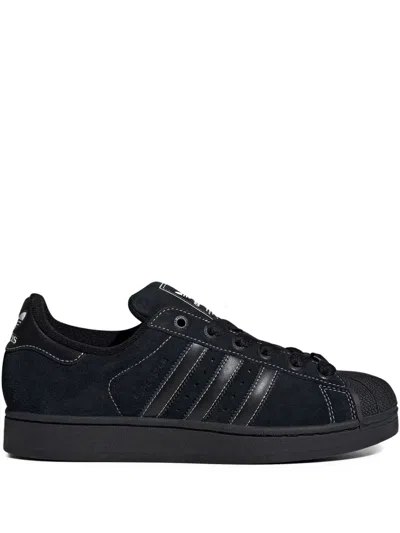 ADIDAS ORIGINALS SUPERSTAR II "CORE BLACK" SNEAKERS