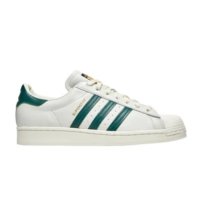 ADIDAS ORIGINALS SUPERSTAR 'OFF WHITE COLLEGIATE GREEN'