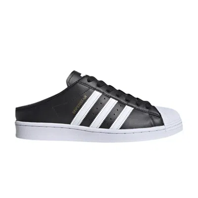 ADIDAS ORIGINALS SUPERSTAR SLIP-ON BACKLESS MULE 'CORE BLACK'