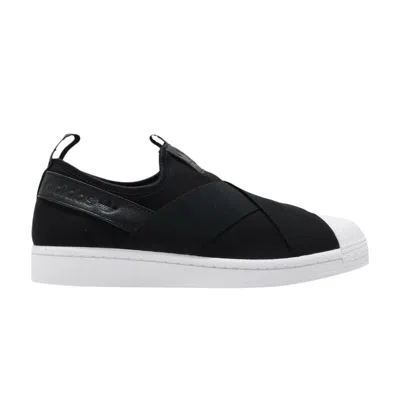 ADIDAS ORIGINALS SUPERSTAR SLIP ON 'BLACK'