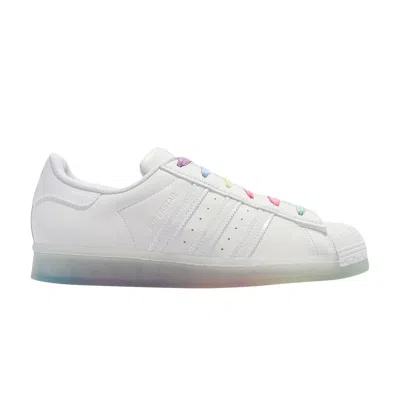 ADIDAS ORIGINALS SUPERSTAR 'WHITE RAINBOW SOLE'