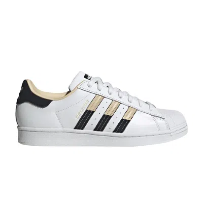 ADIDAS ORIGINALS SUPERSTAR 'WHITE SAND BLACK'