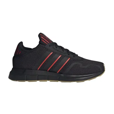 ADIDAS ORIGINALS SWIFT RUN X 'BLACK SCARLET'