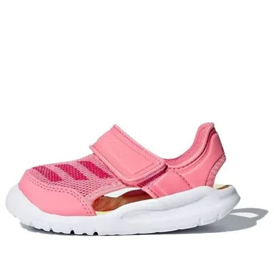 ADIDAS ORIGINALS (TD) adidas Fortaswim I Pink Red White Sandals 'Pink Red White'