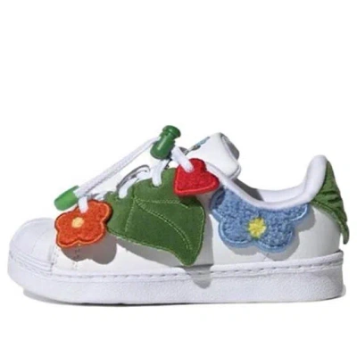 ADIDAS ORIGINALS (TD)  adidas Originals Superstar 360 I x Melting Sadness Shoes 'White Multi-color'