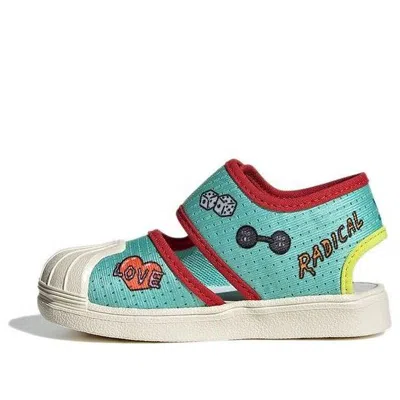 ADIDAS ORIGINALS (TD) adidas originals Superstar 360 Sndl I Primeblue 'Green Red'