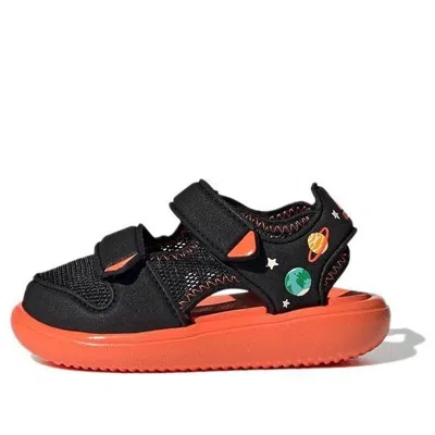 ADIDAS ORIGINALS (TD) adidas Water Sandal Ct I Sandal Black/Orange