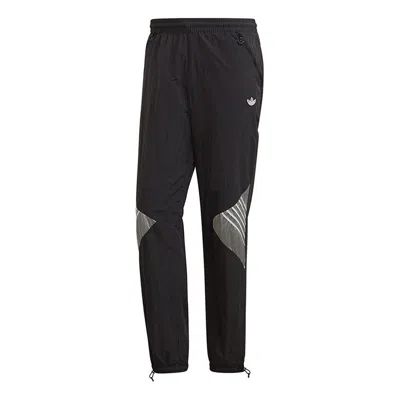 ADIDAS ORIGINALS adidas originals Tolima-02 Trackp Reflective Logo Casual Training Sports Long Pants Black