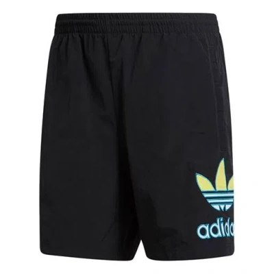 ADIDAS ORIGINALS adidas originals Tr Short Large Logo Running Sports Shorts Black