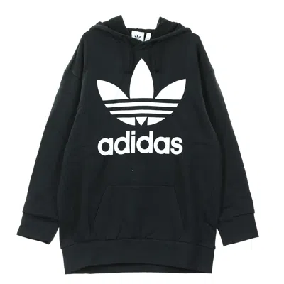 ADIDAS ORIGINALS TREF OVER HOOD MEN'S SWEATSHIRT BLACK/WHITE
