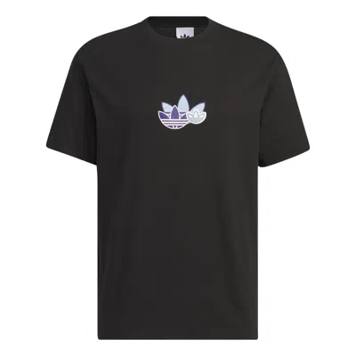 ADIDAS ORIGINALS adidas Originals Trefoil Graphic T-Shirts 'Black'