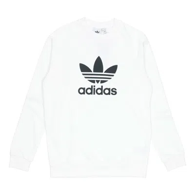 ADIDAS ORIGINALS adidas originals Trefoil Warm-Up Crew Sweatshirt 'White'