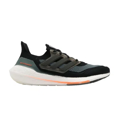 ADIDAS ORIGINALS ULTRABOOST 21 'BLACK SCREAMING ORANGE'