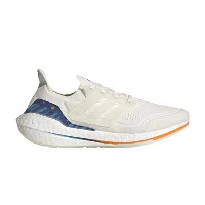 ADIDAS ORIGINALS ULTRABOOST 21 'WHITE ROYAL BLUE'