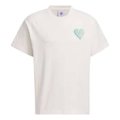 ADIDAS ORIGINALS adidas originals V-Day Short Sleeve T-Shirt (Gender Neutral) Asia Sizing 'White'