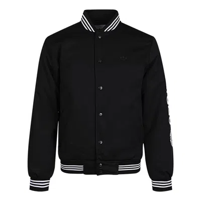 ADIDAS ORIGINALS adidas originals Varsity Bomber Athleisure Casual Sports Jacket Black