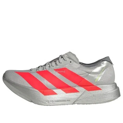 ADIDAS ORIGINALS (WMNS) adidas Adizero Adios Pro 4 'Silver Metallic Lucid Red'