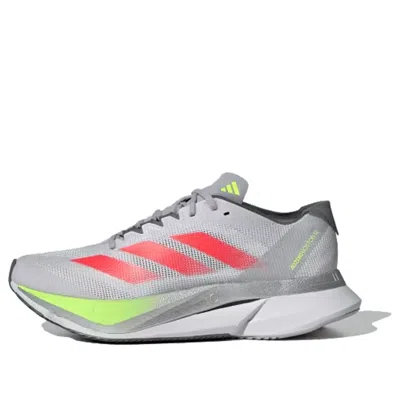 ADIDAS ORIGINALS (WMNS) adidas Adizero Boston 12 'Dash Grey Lucid Red Lucid Lemon'