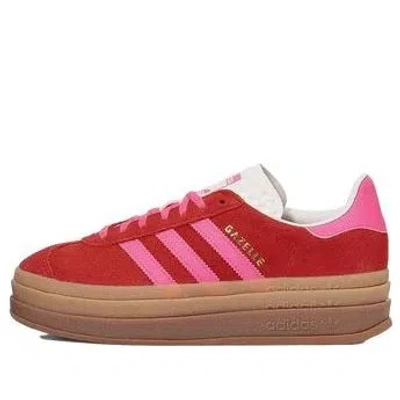 ADIDAS ORIGINALS (WMNS) adidas Gazelle Bold 'Collegiate Red Lucid Pink'