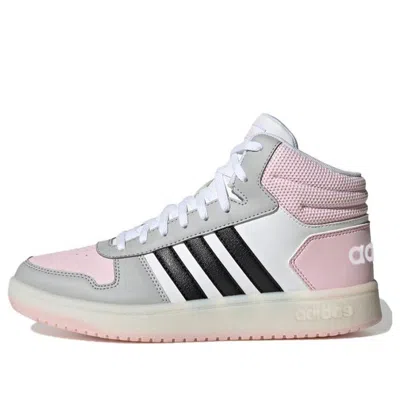 ADIDAS ORIGINALS (WMNS) adidas Hoops 2.0 Mid 'White Pink Black'