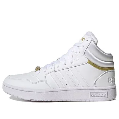 ADIDAS ORIGINALS (WMNS) adidas Hoops 3.0 Mid Classic Shoes 'Gold Metallic'