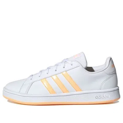 ADIDAS ORIGINALS (WMNS) adidas neo Grand Court Base 'White Orange'