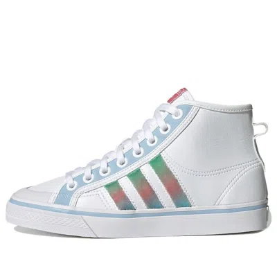 ADIDAS ORIGINALS (WMNS) adidas Nizza Hi 'White Blue Green'