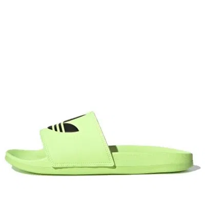 ADIDAS ORIGINALS (WMNS) adidas originals Adilette Lite Slipper 'Black Green'