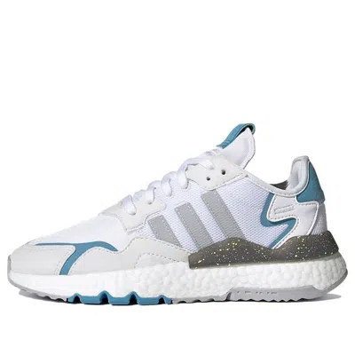 ADIDAS ORIGINALS (WMNS) adidas originals Nite Jogger Shoes White/Blue