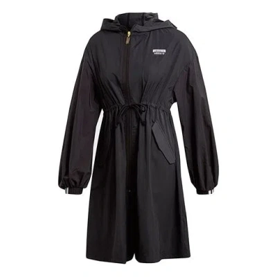ADIDAS ORIGINALS (WMNS) adidas originals RYV WB Hooded Windbreaker Jacket Black