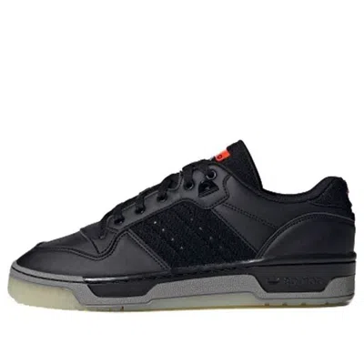 ADIDAS ORIGINALS (WMNS) adidas Rivalry Low 'Core Black Solar Red'