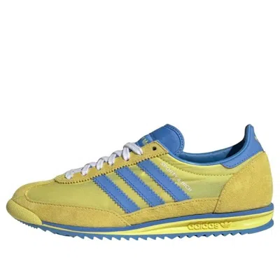 ADIDAS ORIGINALS (WMNS) adidas x Sporty & Rich SL 72 OG 'Light Yellow Real Blue'