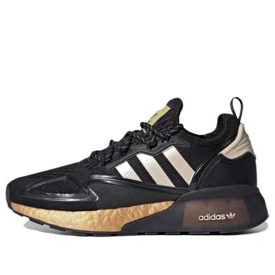ADIDAS ORIGINALS (WMNS) adidas ZX 2K Boost 'Black Gold Metallic'